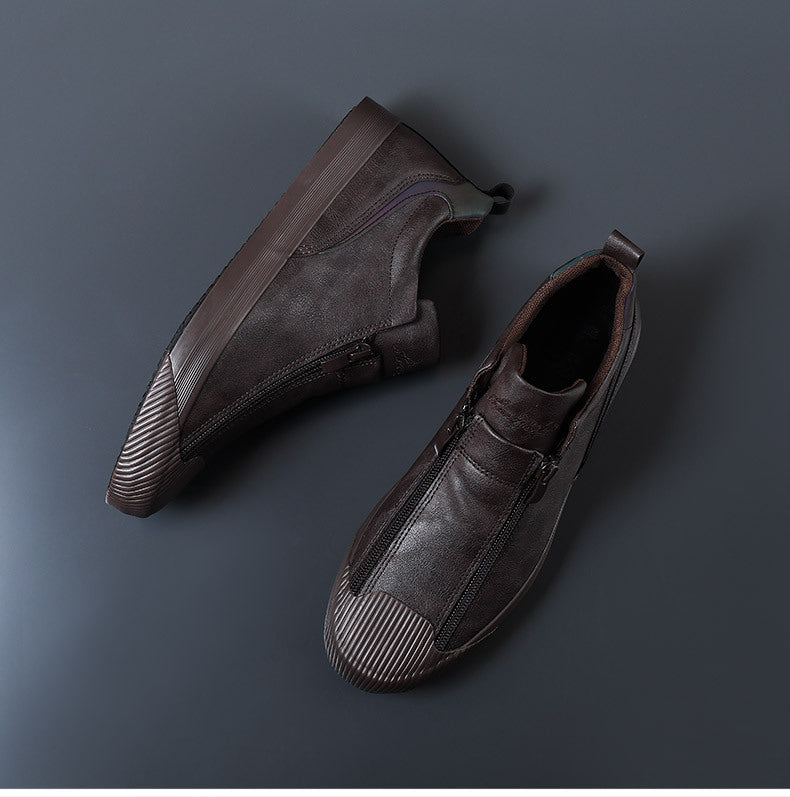 Stilvolle Zip-Up-Schuhe für Herren