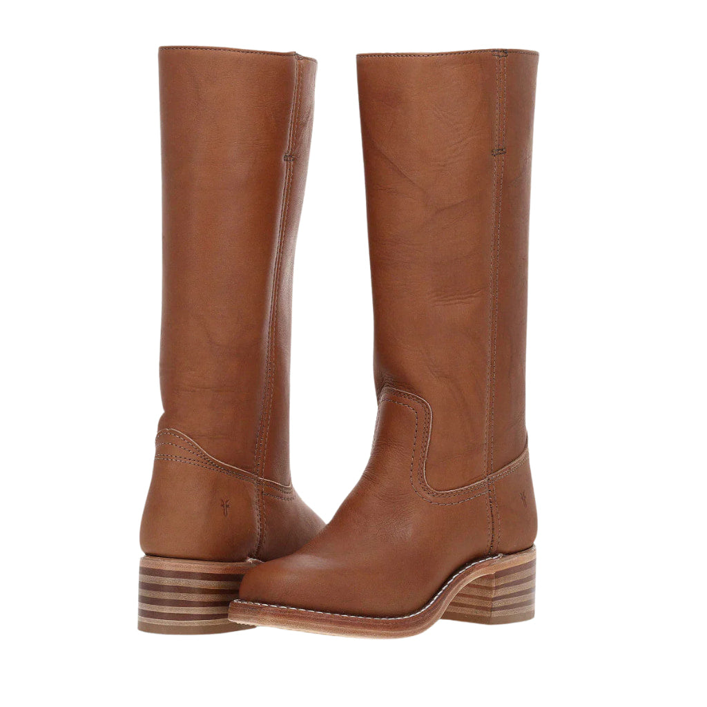 Damen Kniehohe Stiefel - Schlupfstil mit Spitzer Zehenpartie
