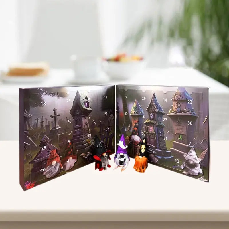 Weihnachts-Adventskalender – Wichtel-Spielzeugfiguren