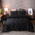 Bettwäsche-Set Geraffte Optik - Diamantfalten Design