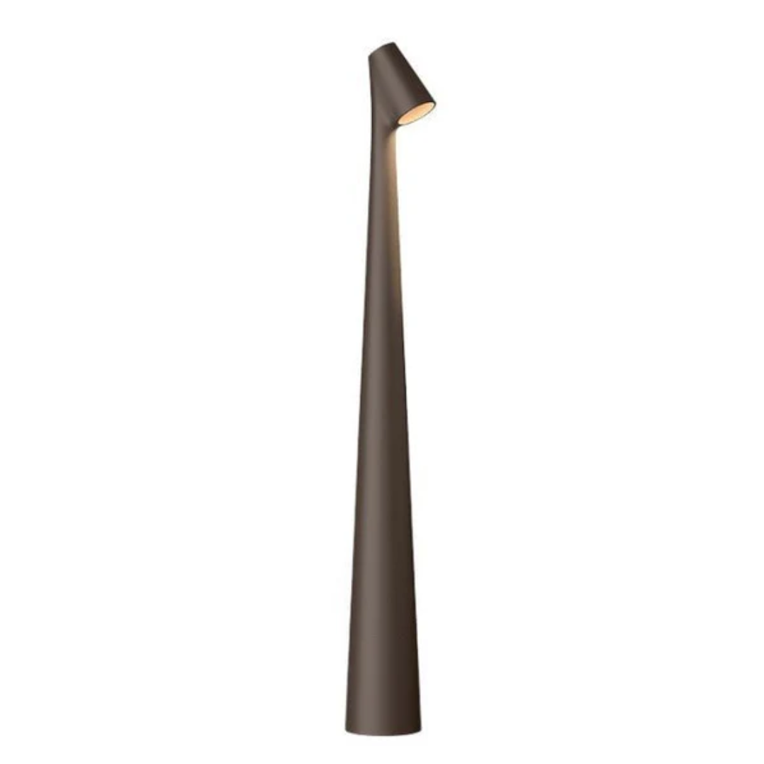 Minimalistische Hohe LED Tischleuchte - Kabellos & Wiederaufladbar