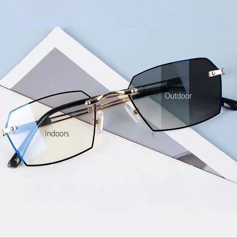 2 - in - 1 Photochromic Blue Light Blocking Reading Glasses - ALPINE WEAR