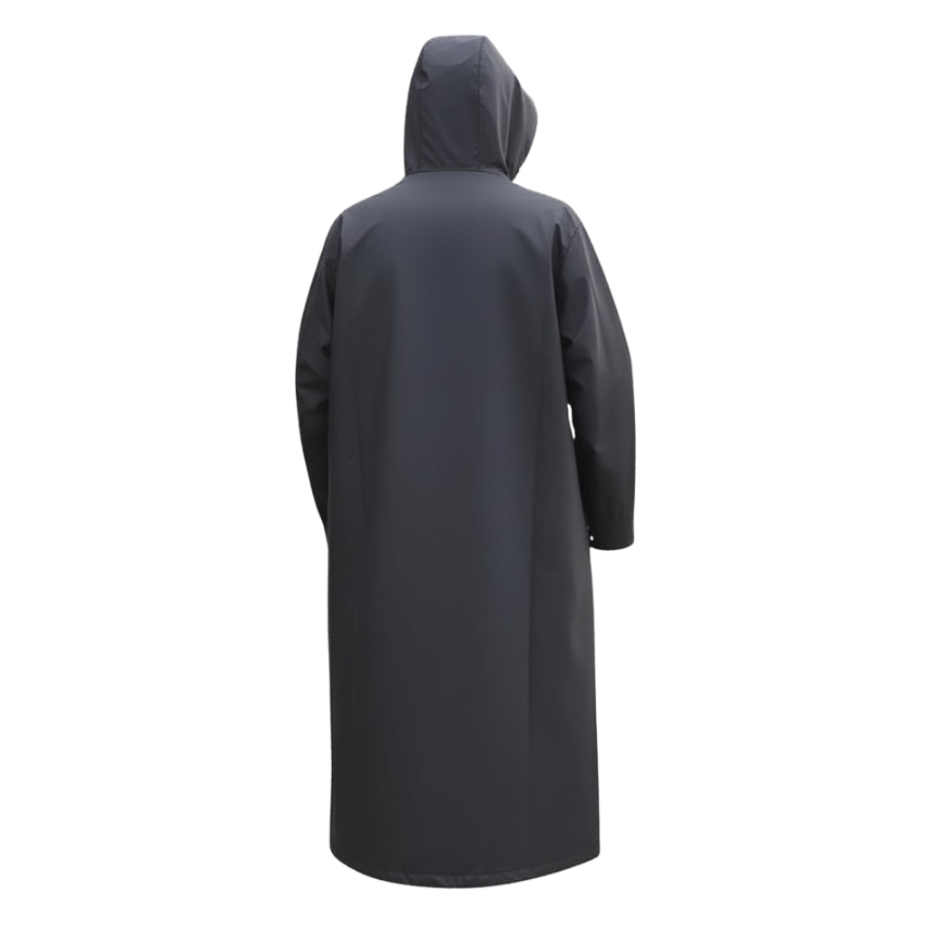 Herren Schwarze Wasserdichte Jacke - Winddicht mit Kapuze