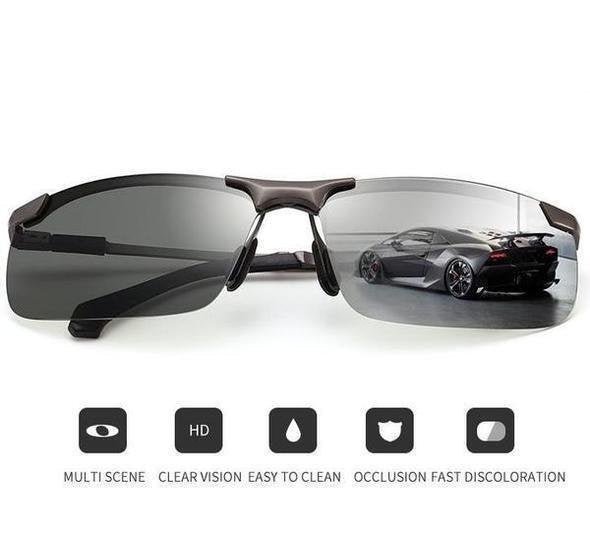 2023 Photochromic Sunglasses with Anti - glare Polarized Lens（50% OFF） - ALPINE WEAR