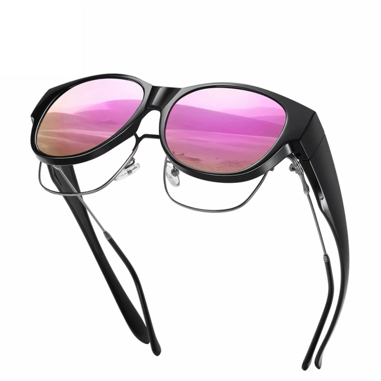 🕶️2025 New Oversized Cat Eye Sunglasses☀️Polarized UV400 Protection - ALPINE WEAR