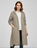 Damen Lange Wasserdichte Jacke - Warme Oberbekleidung