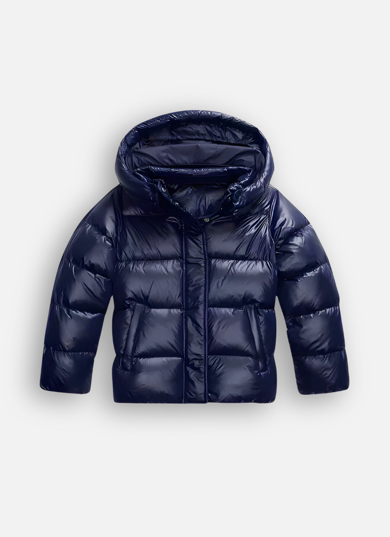Damen Puffer Jacke - Slim Fit mit Kapuze