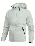 Herren Leichter Windbreaker - Modernes Sportliches Design