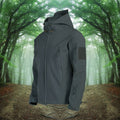 Herren Winter-Kapuzenjacke - Multi-Pocket-Utility-Stil
