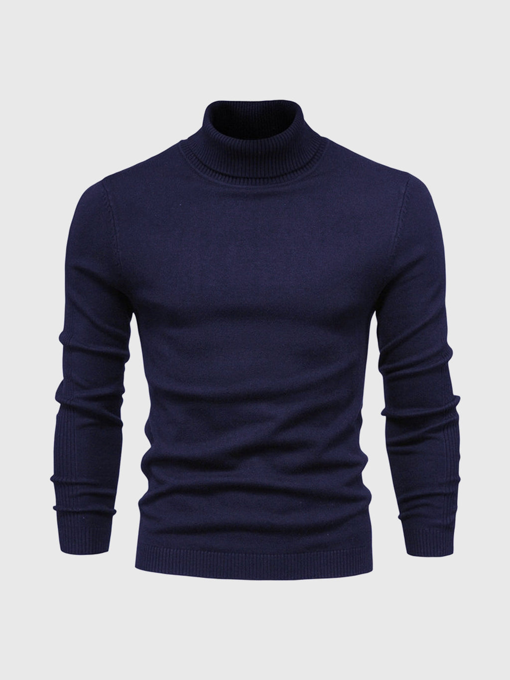 Stilvoller Rollkragenpullover für Herren