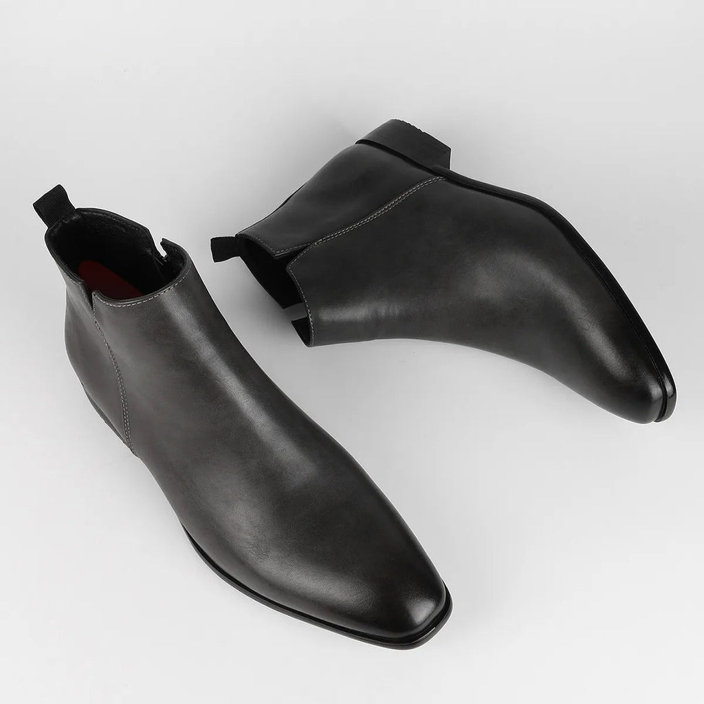 Herren Formelle Stiefeletten - Seitlicher Reißverschluss