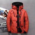 Herren Winter-Steppjacke - Kapuze & Doppelter Verschluss
