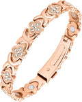 🔥Diystar® Copper Bracelets for Women. Pure Copper Magnetic Bracelet with 3800 Gauss Effective Magnets