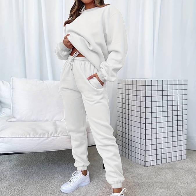 Damen Pullover & Jogger Set - Gemütlich und Stilvoll