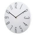 Wanduhr Minimalistisch - Geräuschlos und Rund