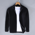 Stylischer Strickcardigan für Herren