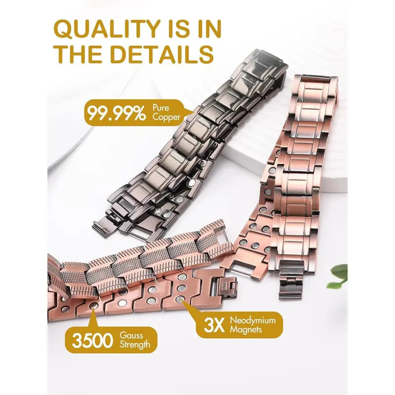 Copper Magnetic Bracelet – Designed for Daily Comfort & Balance