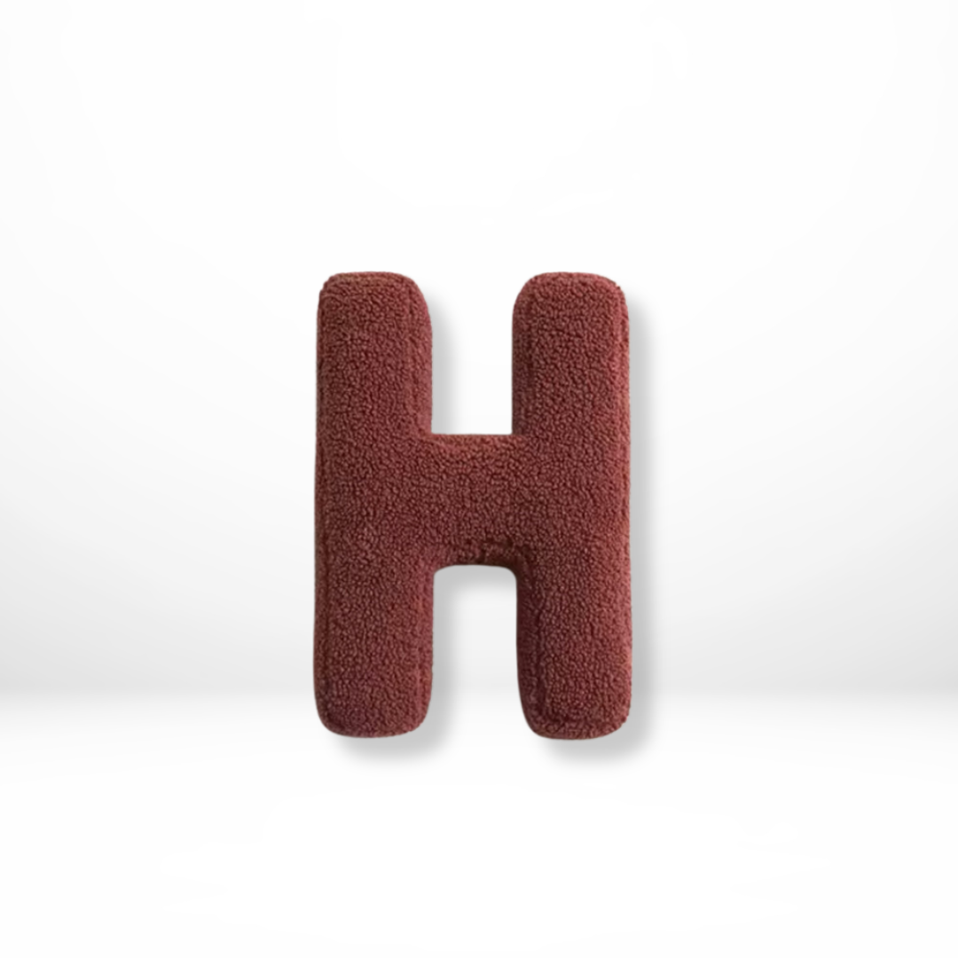 A-Z Initialen Kissen Buchstabe - Weiche Dekoration