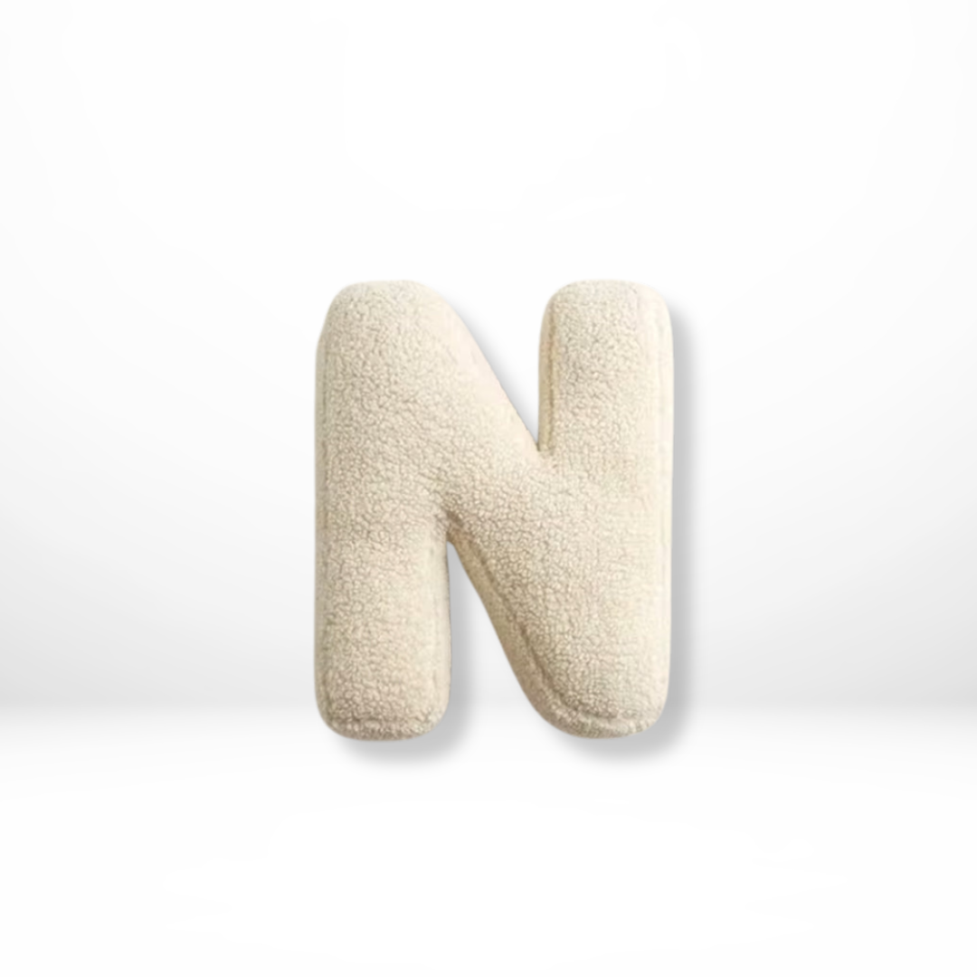 A-Z Initialen Kissen Buchstabe - Weiche Dekoration