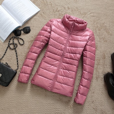 Damen Kapuzen-Pufferjacke - Gemütliche Oberbekleidung