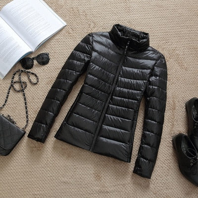 Damen Kapuzen-Pufferjacke - Gemütliche Oberbekleidung