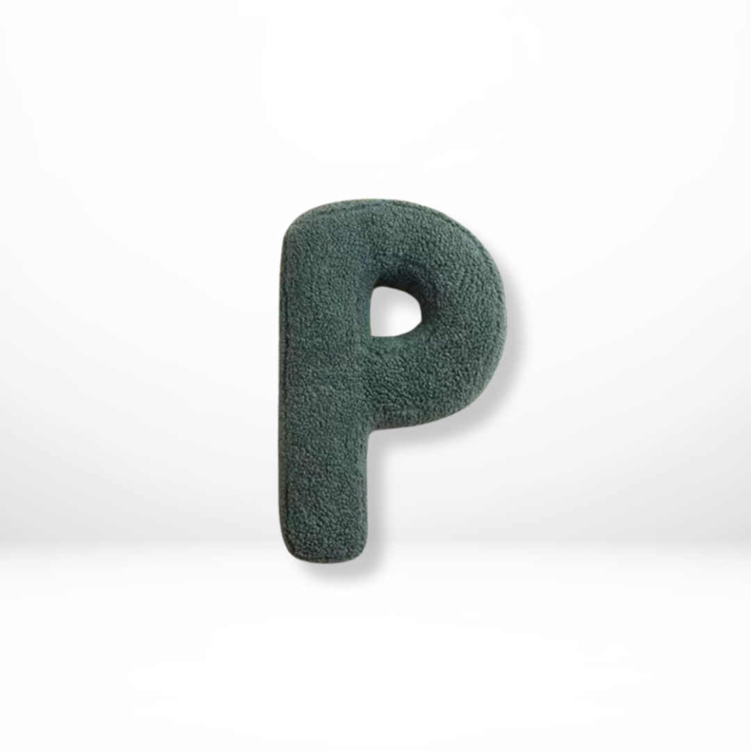 A-Z Initialen Kissen Buchstabe - Weiche Dekoration