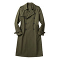 Herren Zweireihiger Trenchcoat - Lang & Wasserdicht