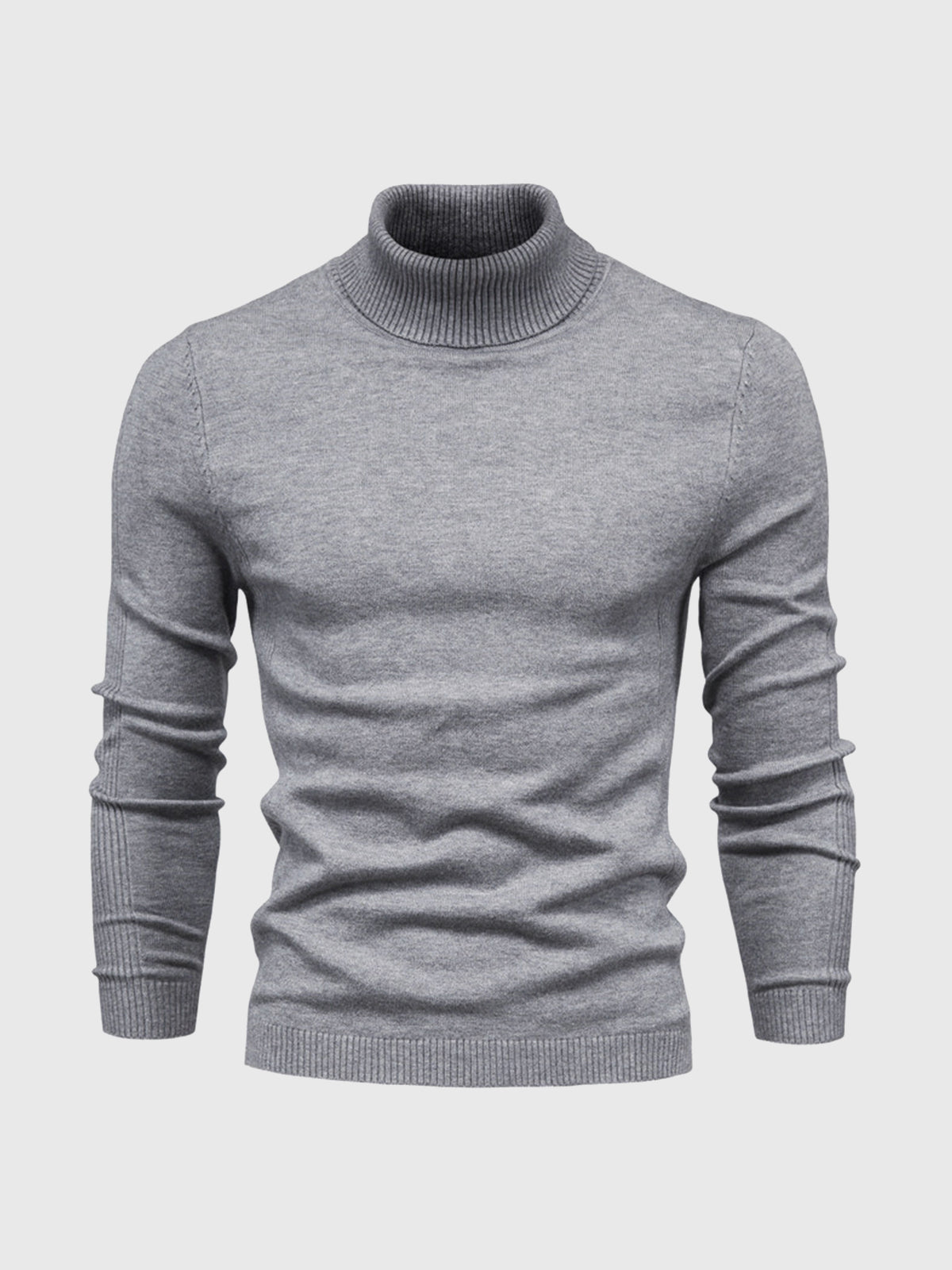 Stilvoller Rollkragenpullover für Herren
