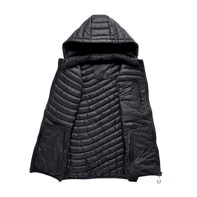 Herren Puffer Gilet mit Kapuze - Isoliert & Winddicht
