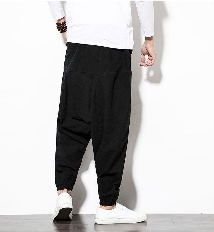 Herren Harem Joggers - Stylische Baggy Passform