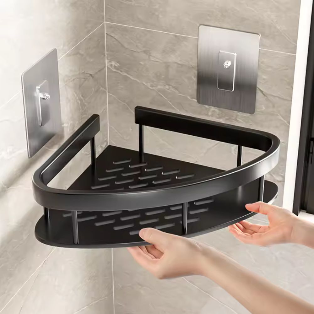 Eck-Duschablage - Rostfreies Badezimmerregal