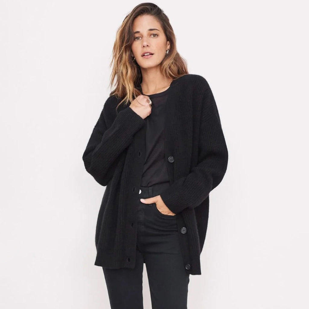 Damen Strick-Cardigan - Gemütliche Oversize-Passform