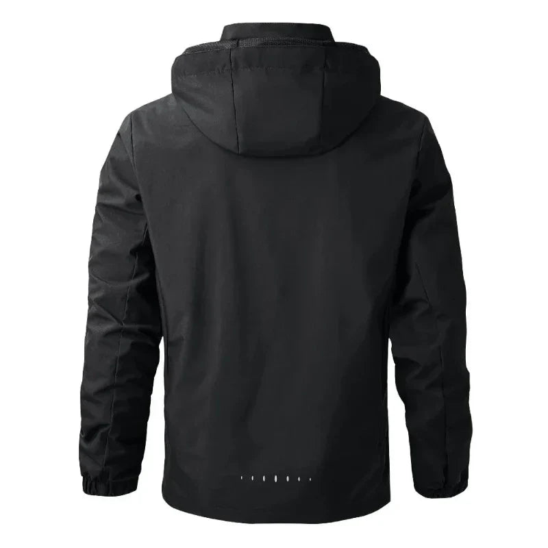 Herren Wasserdichte Kapuzenjacke - Warm und Stilvoll