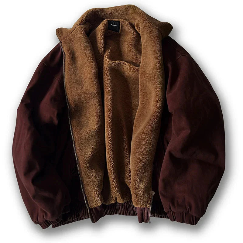 Herren Bomberjacke - Entspannte Passform mit Weichem Futter