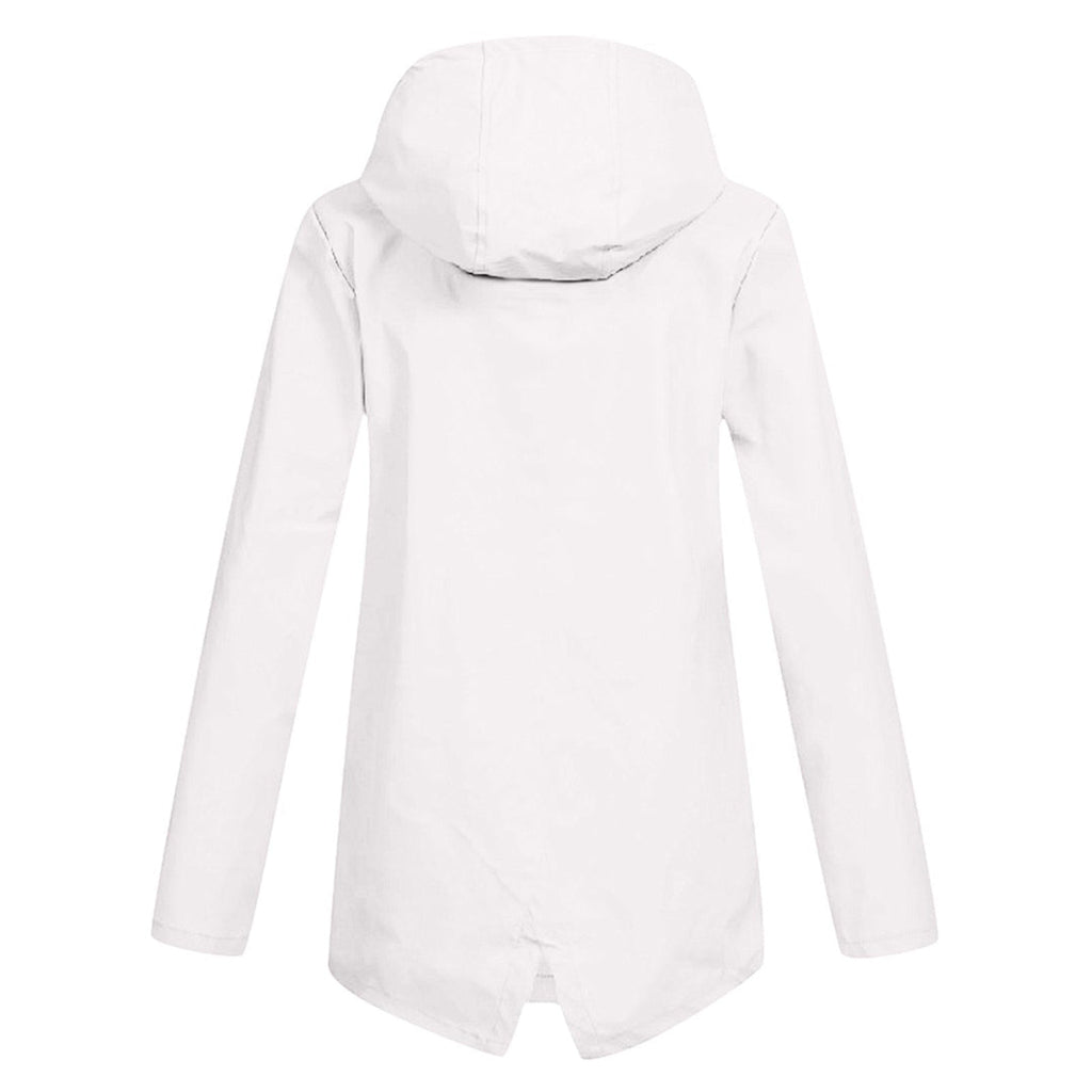 Damen Stilvolle Wasserdichte Jacke - Verstellbare Kapuzenfunktion