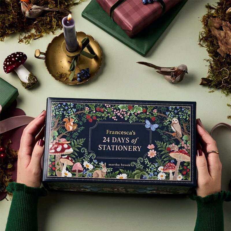 Schreibwaren Adventskalender - Weihnachts-Schreibzubehör