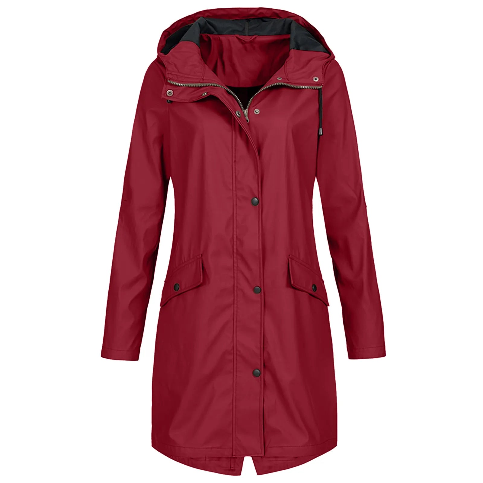 Damen Wasserdichte Jacke - Schutz mit Kapuze