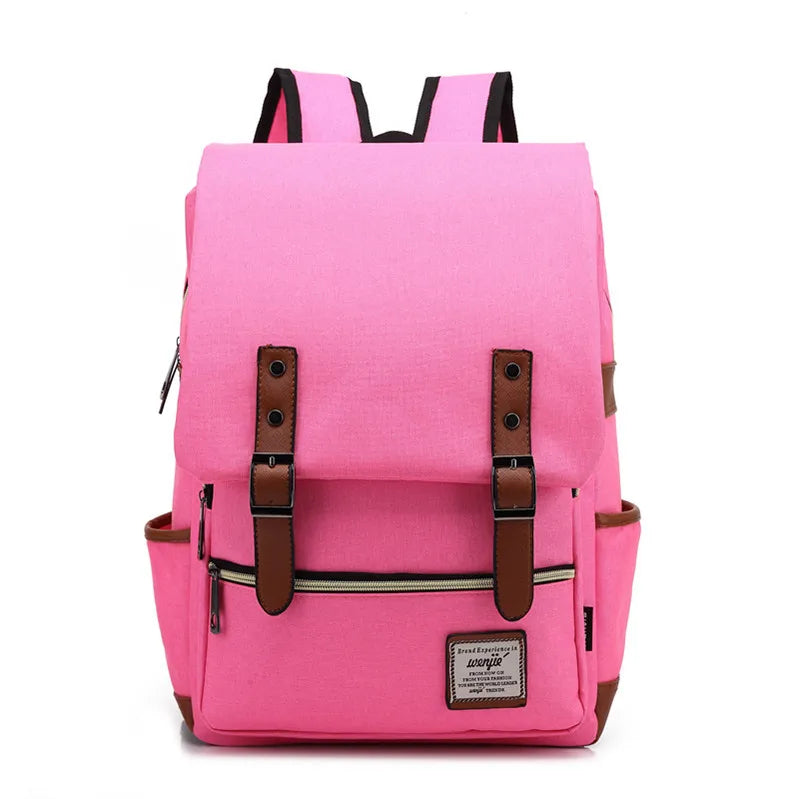 Damen Wasserdichter Klappverschluss-Rucksack - Pendler- und Reisetasche