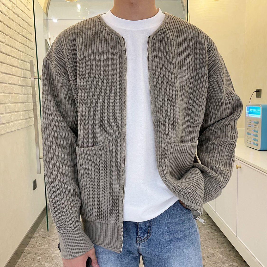 Herren Strick Cardigan - Warm und Gemütlich
