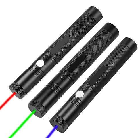 Hochleistungs-Laserpointer - Lange Reichweite & USB Wiederaufladbar
