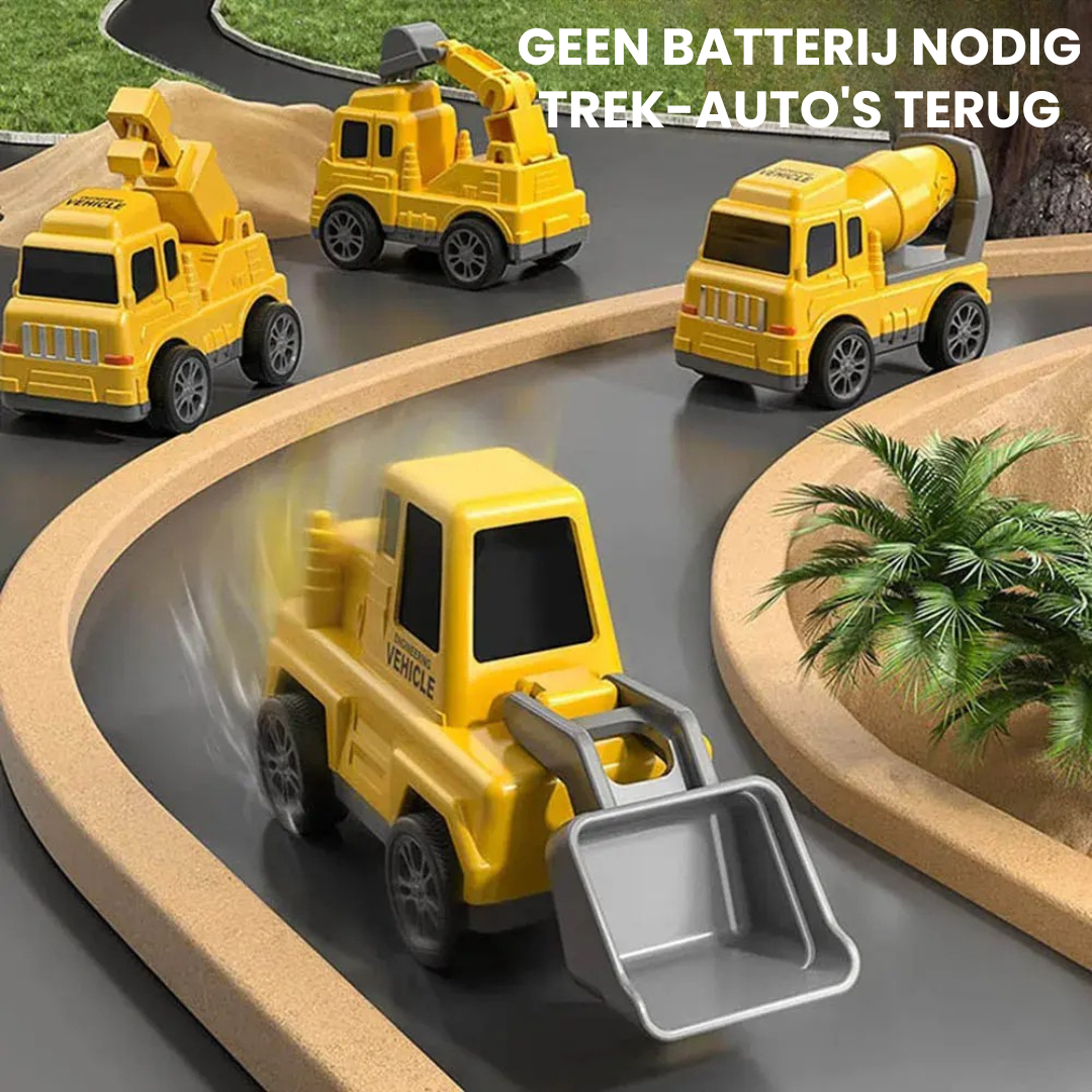 Kinder Spielzeug-Lastwagen - Musik & Licht mit Baufahrzeugen