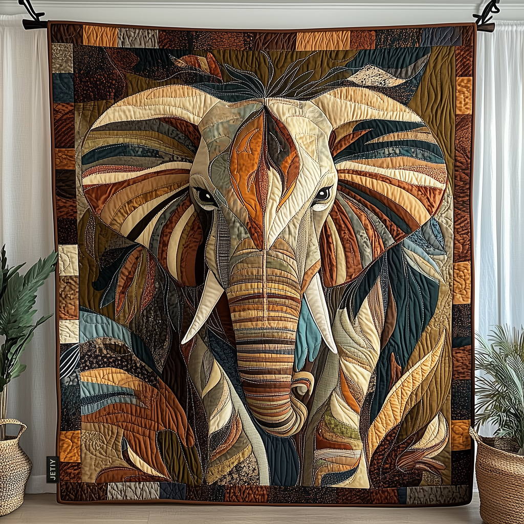Elefant Decke - Weiches Strukturiertes Bettzeug