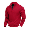 Herren Quarter-Zip Sweatshirt - Lockere Passform mit Stehkragen