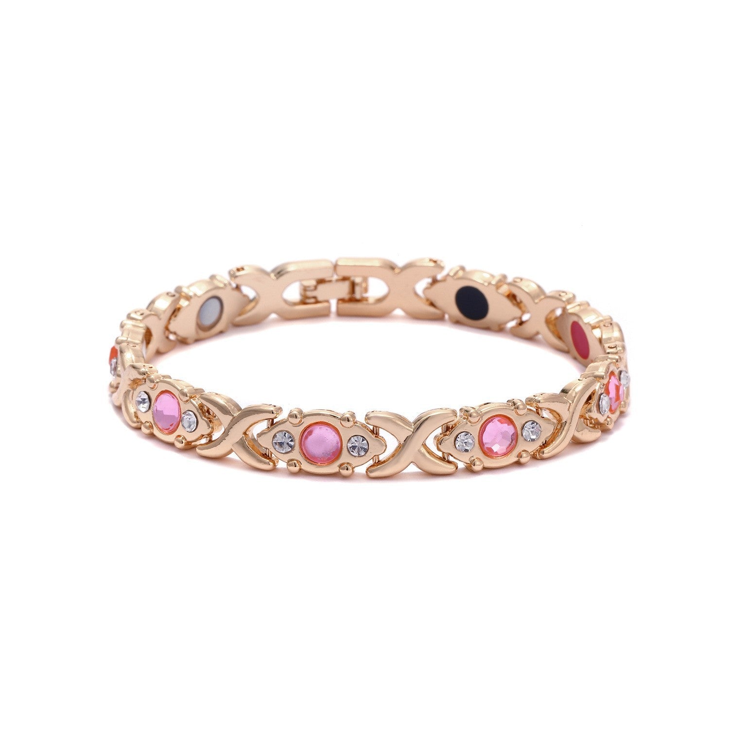 🔥Diystar® Copper Bracelets for Women. Pure Copper Magnetic Bracelet with 3800 Gauss Effective Magnets