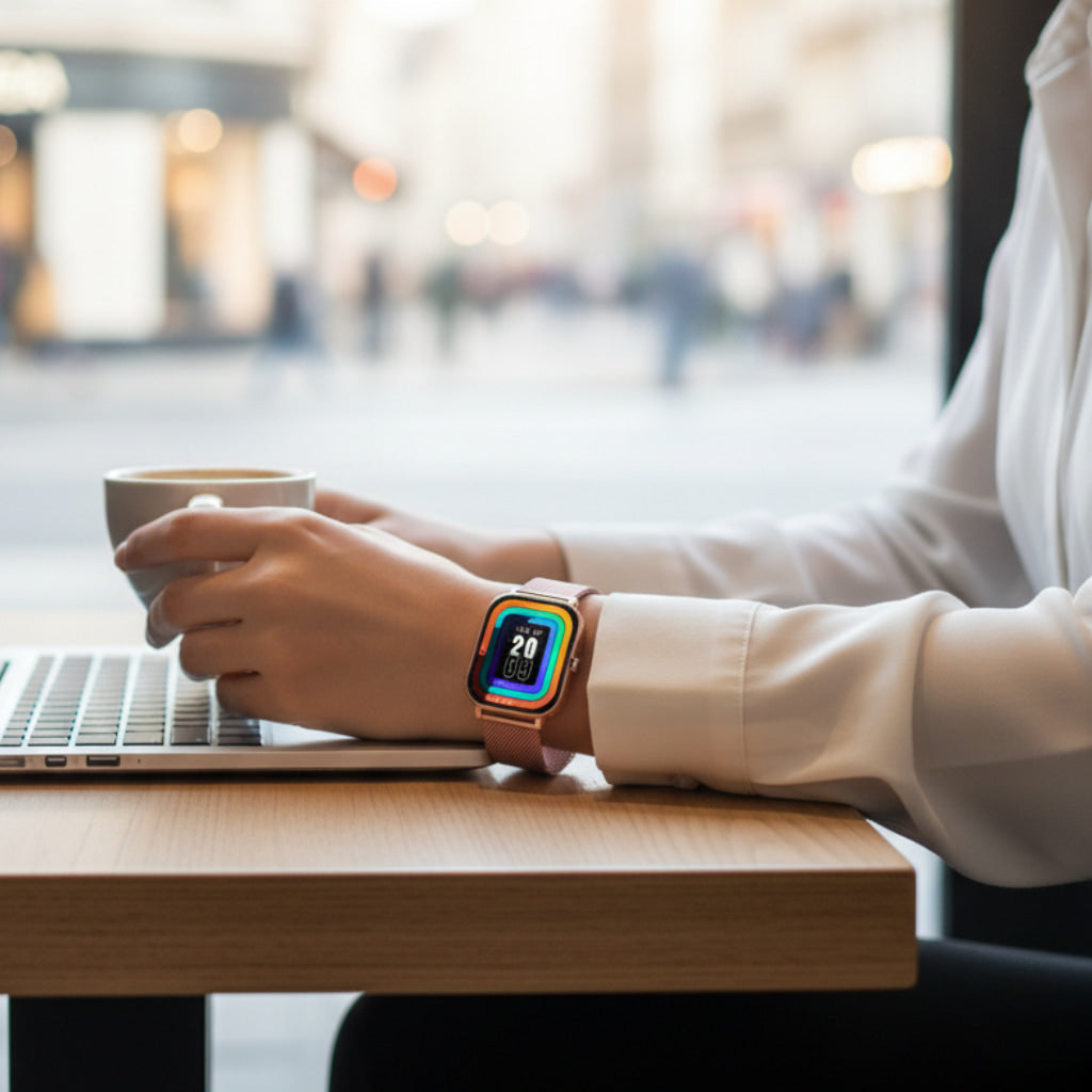 Damen Smartwatch – mit Gesundheitsmonitor