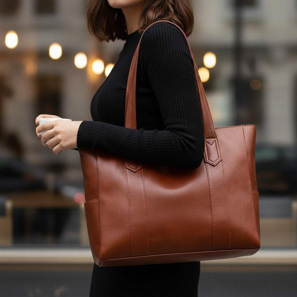 Damen Vintage Tote Bag - Klassisch & Geräumig