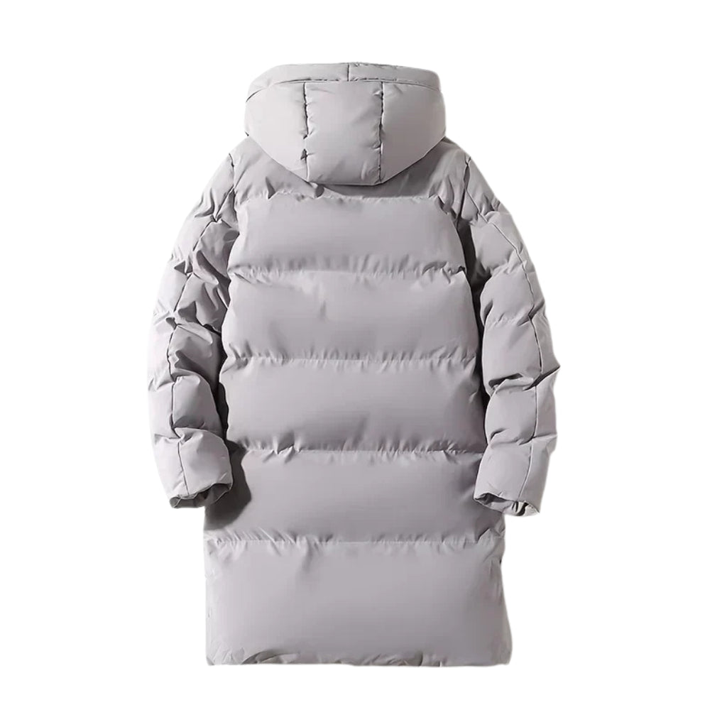 Herren Wasserdichter Parka-Jacke - Mittellang & mit Kapuze