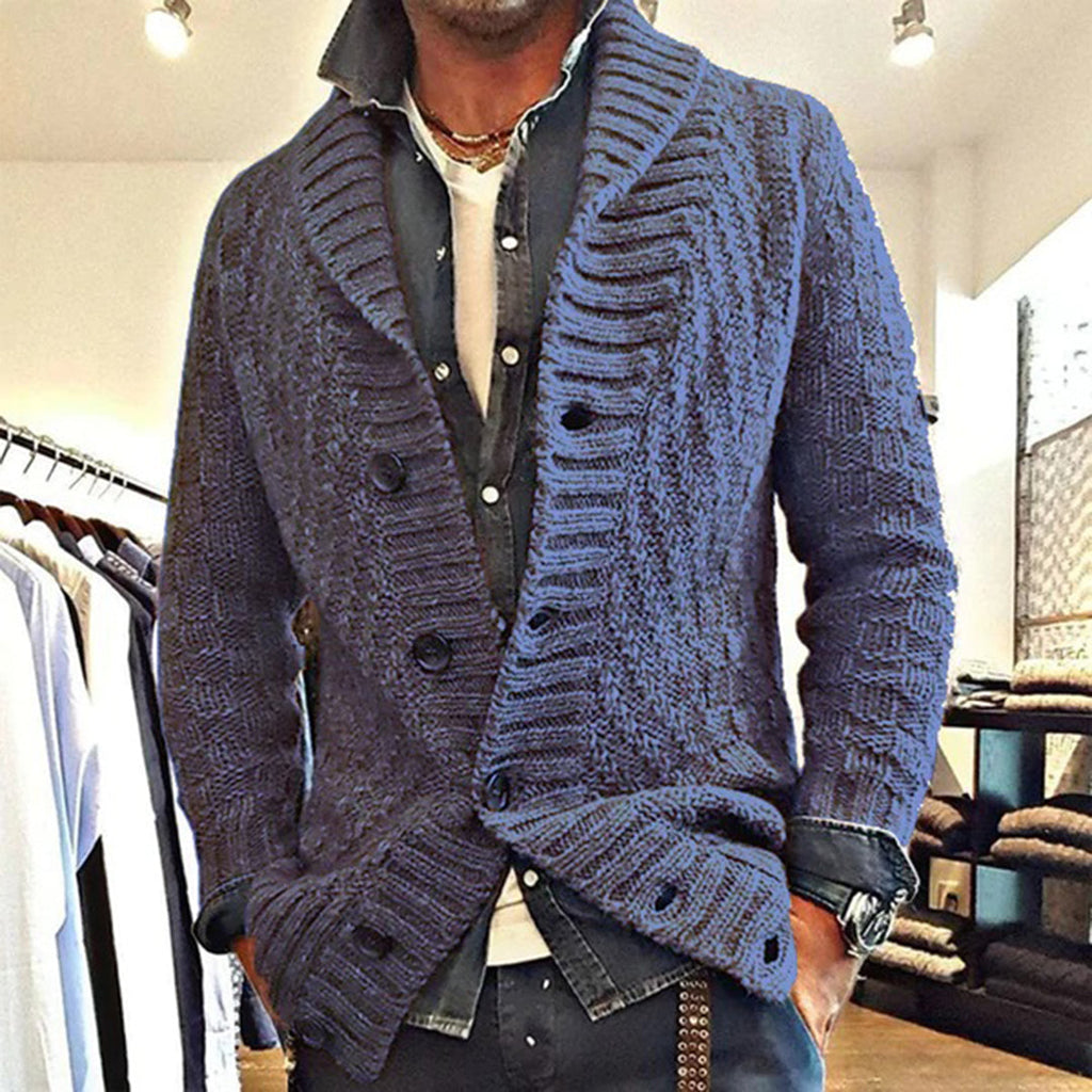 Herren-Strick-Cardigan - Gemütliche Outwear