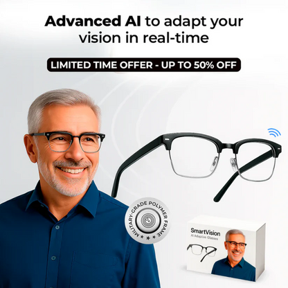 SmartVision™ AI-Powered Adaptive Glasses
