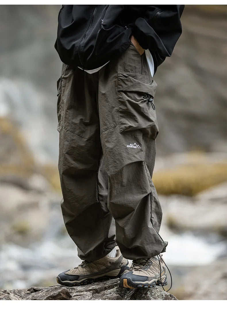 Herren Cargo Hosen - Wasserdicht & Weite Passform